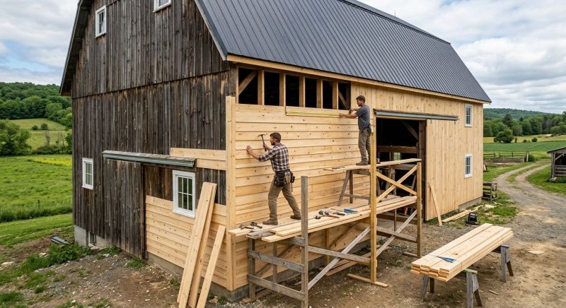 Batten Siding Installation in Boston, MA