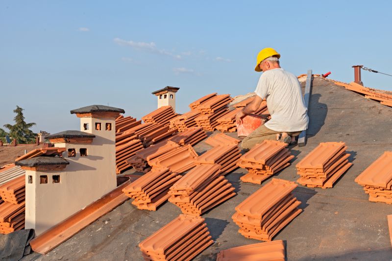 Clay Tile Roof Installation