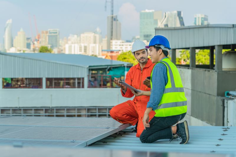 Roofing Safety at Work